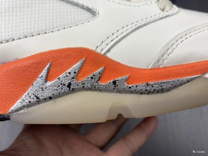 Reps TBK Orange Jordan 5 Retro DC1060-100 Total 0718